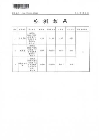 检测结果